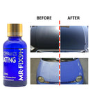 3X 9H Nano Ceramic Car Glass Coating Liquid Hydrophobic AntiScratch Auto Care US
