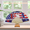 Independence Day Flag Oil Paint Folding Fan By Numbers DIY Home Decoration Gi