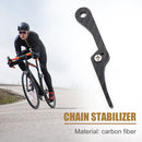 Road Bicycle Wide Narrow Chain Guide Protector Anti-Drop Stabilizer Black