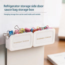 Bag Container Storage Box Fridge Freezer Shelf Refrigerator Side Hanging Holder