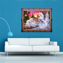 5D DIY Diamond Painting Fantasy Horse Cross Stitch Embroidery Rhinestones Newly