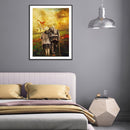 5D Diamond Painting Kit DIY Supporting Couple Full Round Drill Wall Picture