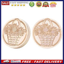 Flower Basket Retro Wax Seal Stamp Head Fire Paint for Wedding Card Making Decor