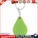 10X Plastic Portable Folding Magnifier Handheld Glass Lens Keychain(Green) Newly