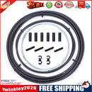 RISK Bicycle Shift Cable Set for MTB Bike Derailleur Wire Tube Line (Black)