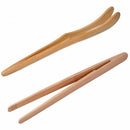 Tool Tong Food Toast Bacon Sugar Salad Clip Tea Tongs Bamboo Wood Tweezer