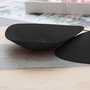 1 Pair Women Bikini Push Up Sponge Bra Pad Breathable Chest Pad (Black) Newly