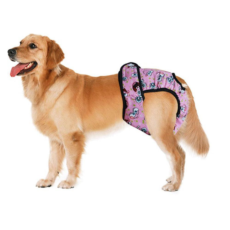 Pets Physiological Pants Female Dog Menstruation Sanitary Shorts (Pink XS) Newly
