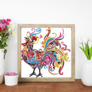 5D Diamond Painting Kit Chicken Partial Special Shape Drill Rhinestone DIY Wall