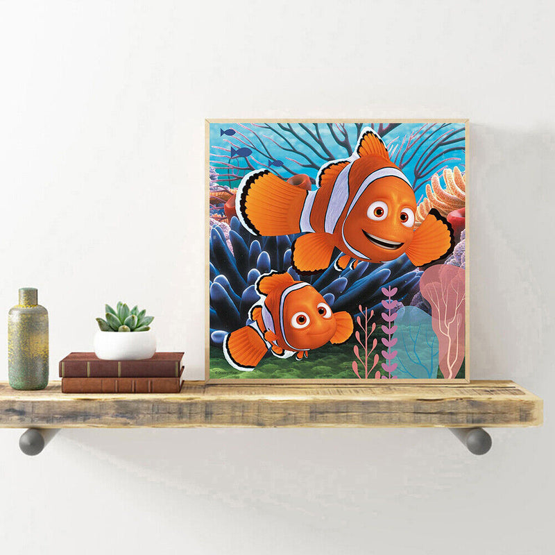 Goldfish Painting 5D Rhinestone Drill Diamond DIY Full Round Picture Kit Cartoon