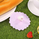 Silicone Heat-resistant Dust-proof Sealed Cup Lid Food Wrap Cover (Cat)