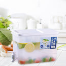 4L Drink Dispenser Kettle w/ Spigot Water Cool Drinks Bucket Beverage Container