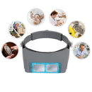 Jewelry Repair Reading Lens Magnifying Glasses Loupe With 4 Lenses Magnifier