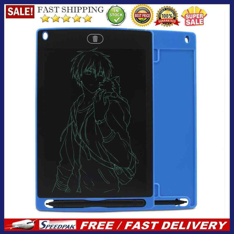 8.5 Inch LCD Writing Tablet Electronic Notepad Drawing Graphics Pad (Blue)
