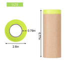 12m Auto Spray Paint Masking Kraft Paper Film Roll for Furniture Car (15cm)