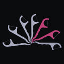 25pcs Dental Picks Toothpicks Stick Oral Health Care Tooth Clean