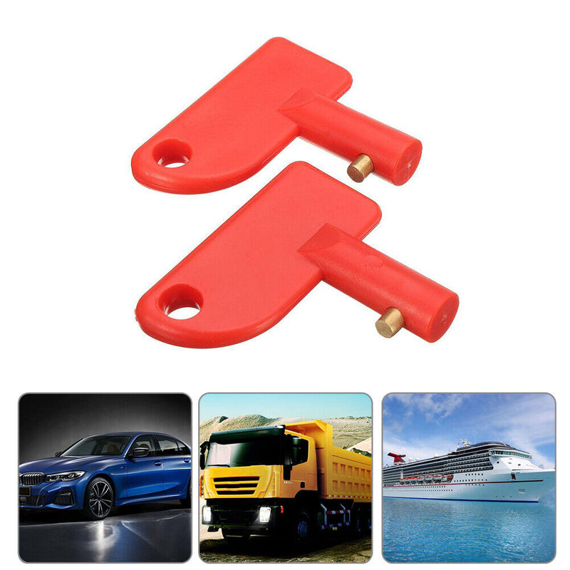 Mini Car Marine Battery Cut Off Key Power Disconnect Isolator Switch Spare