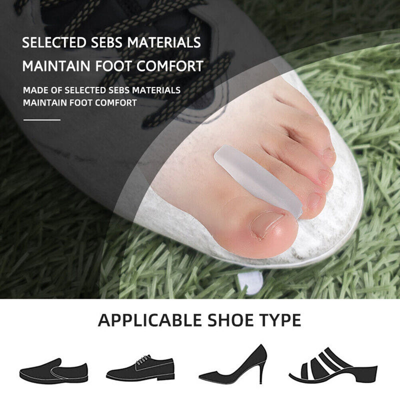 Toe Separator Silicone Hallux Valgus Corrector Hammer Toe Bunion Straightener