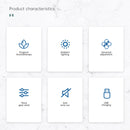 Mini Aromatherapy Clip Fan USB Rechargeable Electric Ventilator (Blue)