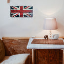 Home Weatherproof Retro Chic English Flag Sign Iron Painting Wall Art Drawing