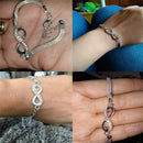 Double Heart Arrow Shape Stainless Steel Anklet Ankle Chain Bracelet Women Foot