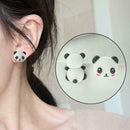 Animal Panda Stud Earrings For Women Alloy Earrings Fashion Jewelry Gift A0K2