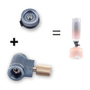 Gas Tank Adapter without Pressing - Keep Fire Going & Stove Working for Outdo