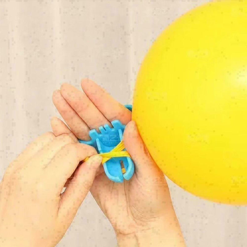 Easy To Use Knot Tying Tool For Latex Balloons Supplies arch Clips J8E2 O9M7