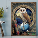 40x50cm Cross Stitch Full Embroidery Kit Owl Animal Home Art Decoration Stamped