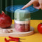 250ml Mini Electric Garlic Chopper Ginger Masher Vegetable Crusher (Green)