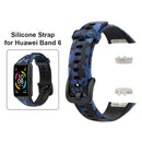 Soft Silicone Wristband Adjustable Bracelet Watchband for Huawei Band (C)