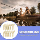 10x Anti-Tangle Sleeves Bent Line Aligner Carp Fishing Hair Rig Terminal Tackle