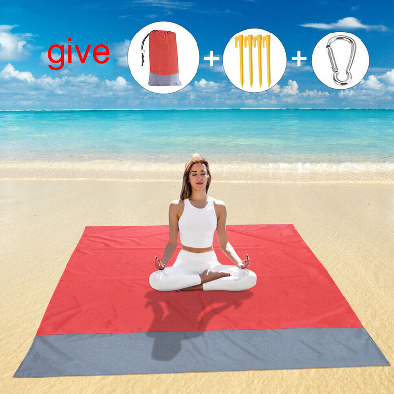 Portable Waterproof Beach Camping Mat Outdoor Picnic Hiking Sleeping Blanket