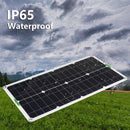 #A 100W Solar Panel Kits 12V/24V with 30A/60A/100A Controller for Car Yacht RV B