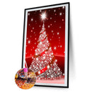 5D Christmas Tree Mosaic Diamond Painting Drawing Full Round Drill DIY Art
