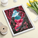 Full Round Drill Diamond Painting Cherry Tree 5D DIY Mosaic Wall Picture