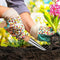 Wood & Steel Garden Dibber Planting Bulb Flower Root Planter Depth Punch M7Z3