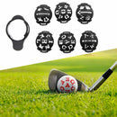 7pcs Golf Ball Line Liner Marker Multi-Template Drawing Alignment Mark Sign Tool