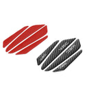 4pcs Carbon Fiber Car Side Door Edge Anti-scratch Strips Protector Guard Newly