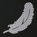 2 Pcs Metal Feather Cutting Dies Stencils DIY Scrapbooking Paper Card Newly