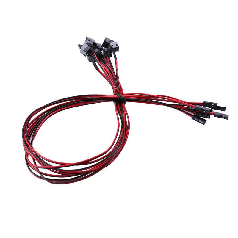 10pcs Host Switch Line Restart Makes Line Chassis Computer Power AXT