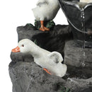 Garden Statue - Animal Sculptures Duck Outdoor Decoration Light (Battery) Newly