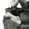 Garden Statue - Animal Sculptures Duck Outdoor Decoration Light (Battery) Newly