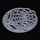 Metal cutting dies round circle flowers with leaf Scrapbook album invitatio
