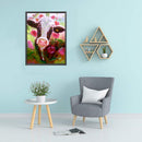 Full Cross Stitch 11CT Cow Counted Embroidery DIY Wall Art Craft Home Decoration