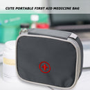 Portable Emergency Medical Bag Outdoor First Aid Drug Storage Bags (Gray) Newly