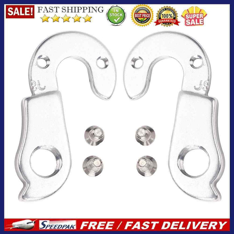 2pcs Road Bike Alloy Rear Derailleur Hanger Frame Gear Tail Hooks Accessori