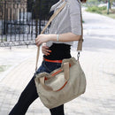 Canvas Bags Large Capacity Handbag Women Simple Shoulder Shopping Travel Bags
