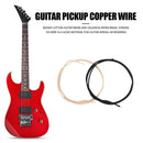 2pcs/lot 1m/3.28ft Guitar Pickup Copper Cable Cloth-covered Pushback Wires Newly