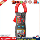 ANENG CM81 6000 Counts Clamp Meter DC AC Auto Range NCV Multimeter (Red) Newly